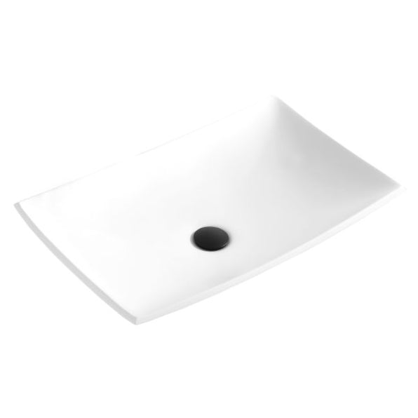 Metropolis Acrylic Solid Surface Vessel Bathroom Sink