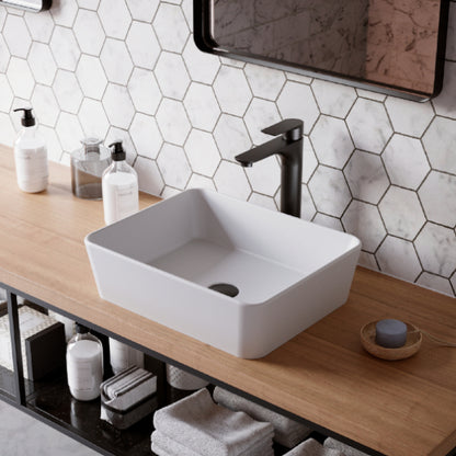 Aerium Acrylic Solid Surface Vessel Bathroom Sink