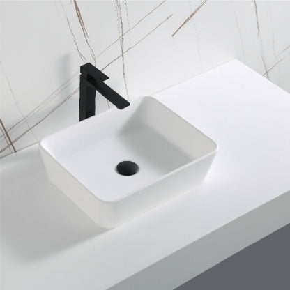 Aerium Acrylic Solid Surface Vessel Bathroom Sink