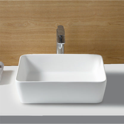 Aerium Acrylic Solid Surface Vessel Bathroom Sink