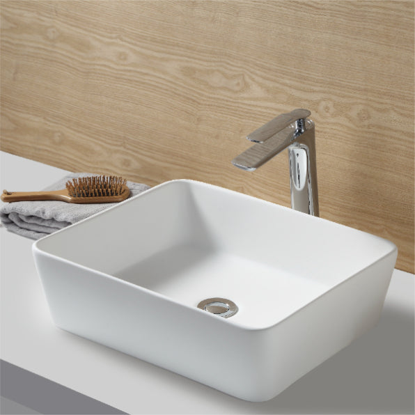 Aerium Acrylic Solid Surface Vessel Bathroom Sink