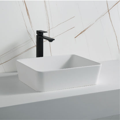 Aerium Acrylic Solid Surface Vessel Bathroom Sink