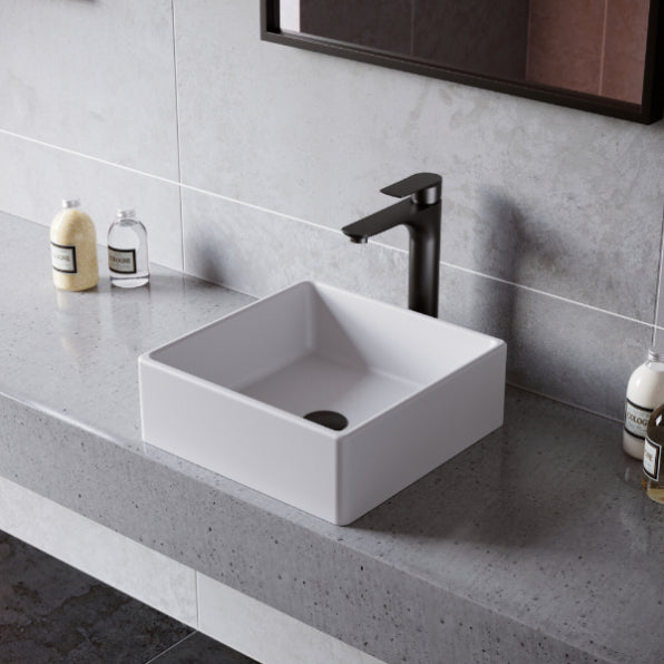 Solaris Acrylic Solid Surface Vessel Bathroom Sink