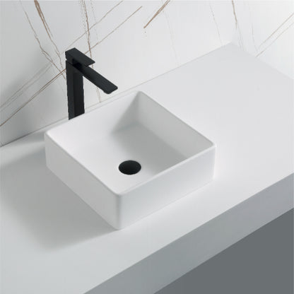 Solaris Acrylic Solid Surface Vessel Bathroom Sink