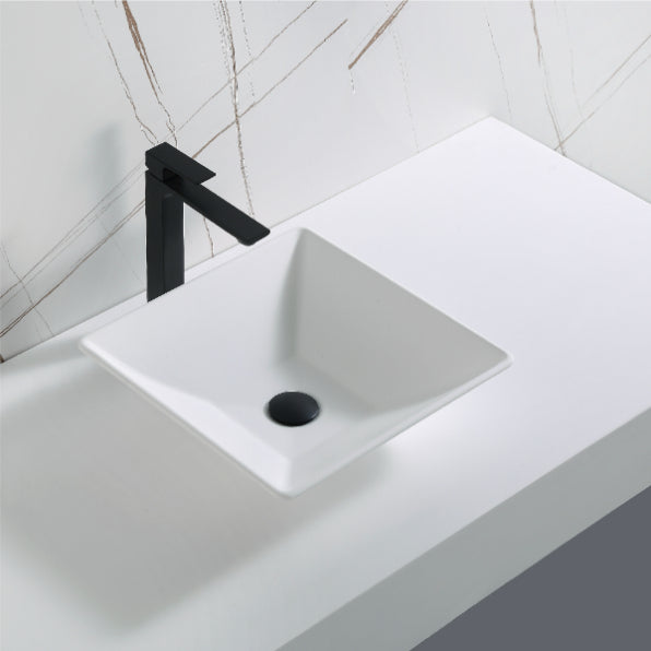 Latvia Acrylic Solid Surface Vessel Bathroom Sink