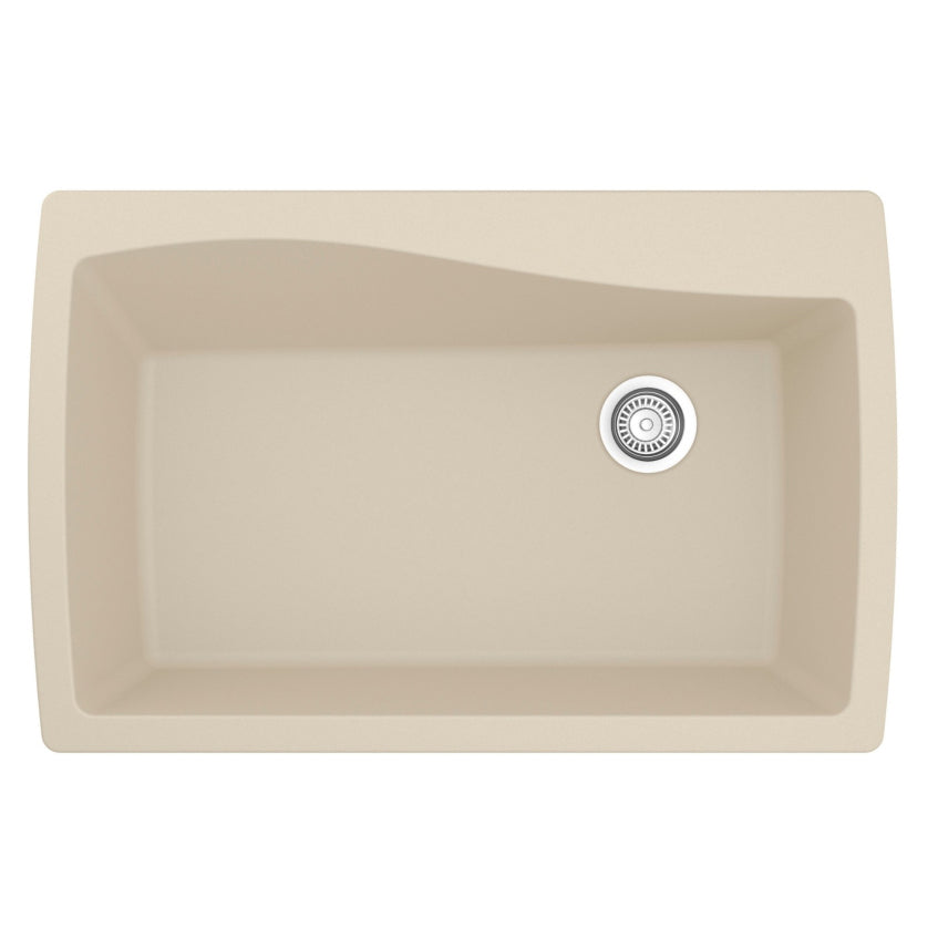 Tidal 34" Quartz Composite Top Mount Kitchen Sink