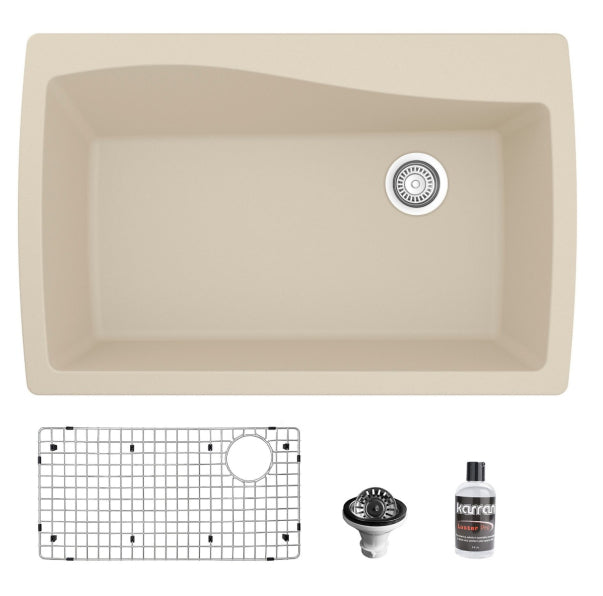 Tidal 34" Quartz Composite Top Mount Kitchen Sink