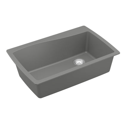 Tidal 34" Quartz Composite Top Mount Kitchen Sink