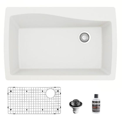 Tidal 34" Quartz Composite Top Mount Kitchen Sink