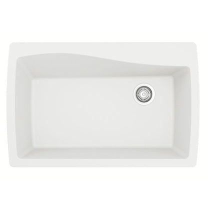 Tidal 34" Quartz Composite Top Mount Kitchen Sink