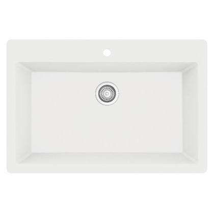 Essence 33" Quartz Composite Top Mount Kitchen Sink