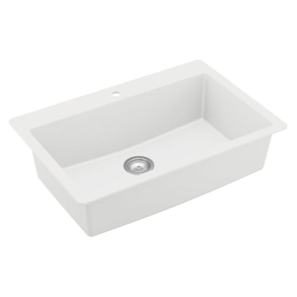 Essence 33" Quartz Composite Top Mount Kitchen Sink