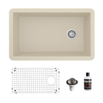 Essence 32" Quartz Composite Undermount Kitchen Sink