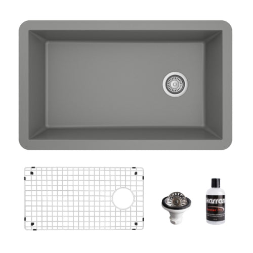 Essence 32" Quartz Composite Undermount Kitchen Sink