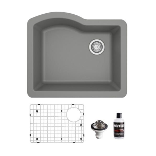 Stonera 24" Quartz Composite Undermount Kitchen Sink