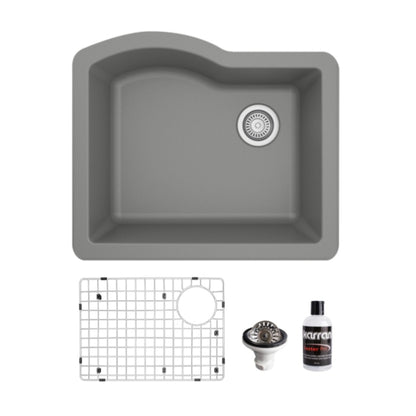 Stonera 24" Quartz Composite Undermount Kitchen Sink