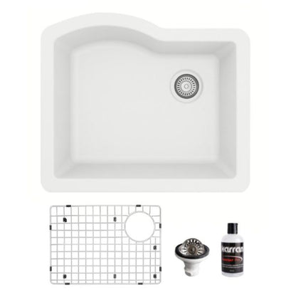 Stonera 24" Quartz Composite Undermount Kitchen Sink