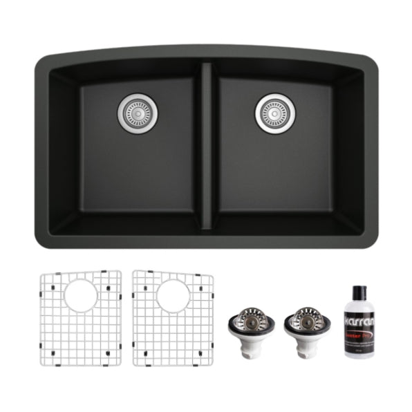 Tudor 33" Quartz Composite Undermount Kitchen Sink