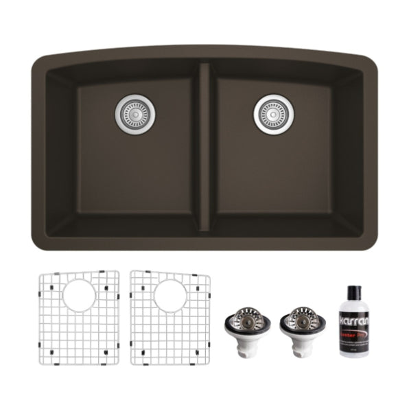 Tudor 33" Quartz Composite Undermount Kitchen Sink