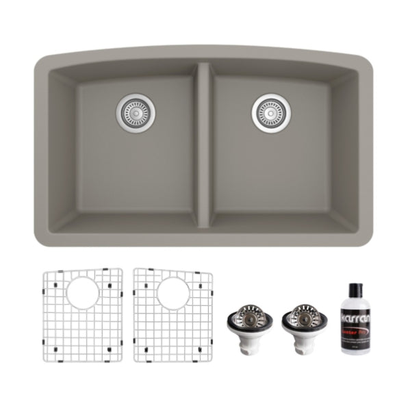 Tudor 33" Quartz Composite Undermount Kitchen Sink