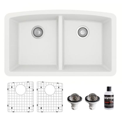 Tudor 33" Quartz Composite Undermount Kitchen Sink