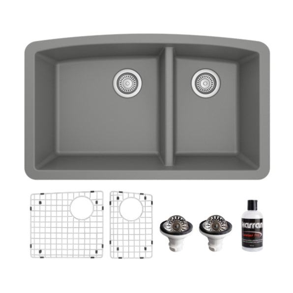 Tudor 33" Quartz Composite Undermount Kitchen Sink