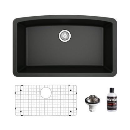 Tudor 33" Quartz Composite Undermount Kitchen Sink