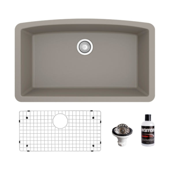 Tudor 33" Quartz Composite Undermount Kitchen Sink