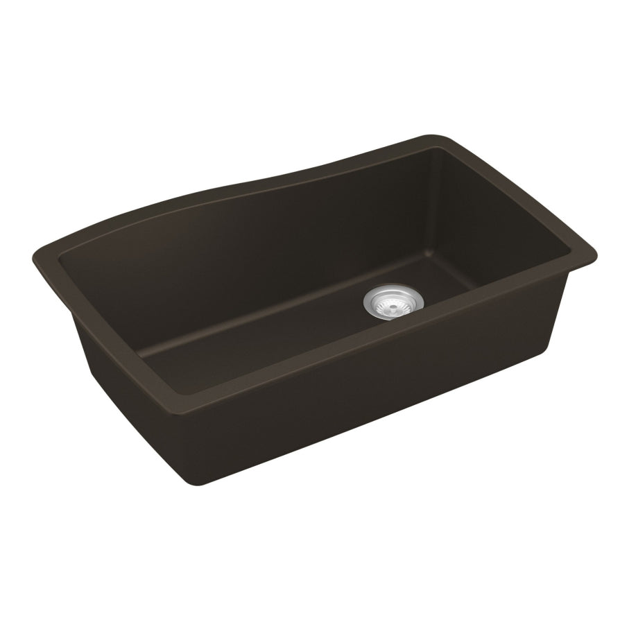 Tidal 34" Quartz Composite Undermount Kitchen Sink