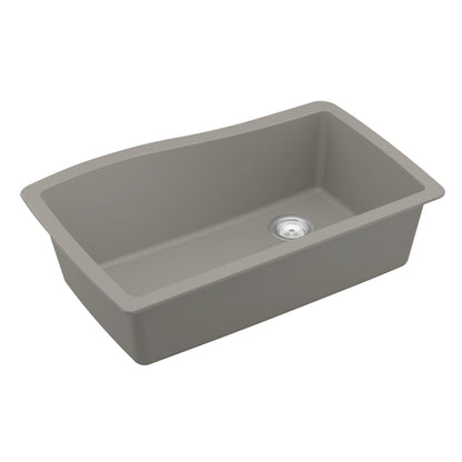 Tidal 34" Quartz Composite Undermount Kitchen Sink