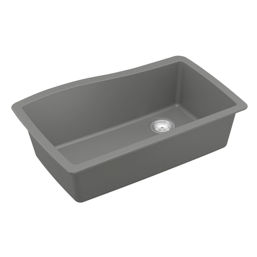 Tidal 34" Quartz Composite Undermount Kitchen Sink