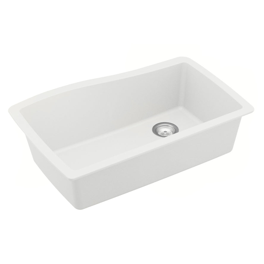 Tidal 34" Quartz Composite Undermount Kitchen Sink