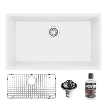 Essence 32" Quartz Composite Undermount Kitchen Sink