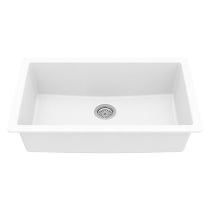 Essence 32" Quartz Composite Undermount Kitchen Sink