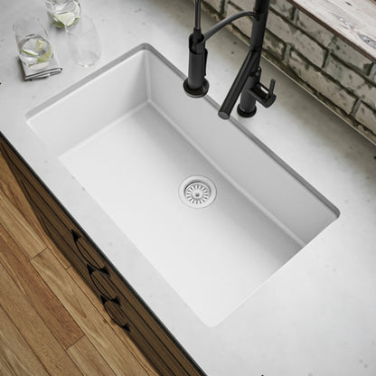 Essence 32" Quartz Composite Undermount Kitchen Sink