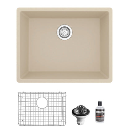 Essence 24" Quartz Composite Undermount Kitchen Sink