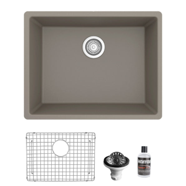 Essence 24" Quartz Composite Undermount Kitchen Sink