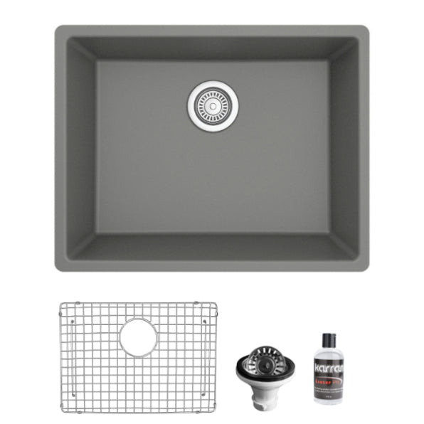 Essence 24" Quartz Composite Undermount Kitchen Sink