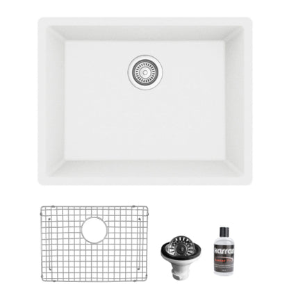 Essence 24" Quartz Composite Undermount Kitchen Sink