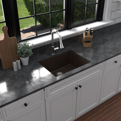 Essence 24" Quartz Composite Undermount Kitchen Sink