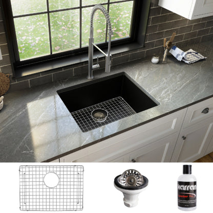 Essence 24" Quartz Composite Undermount Kitchen Sink