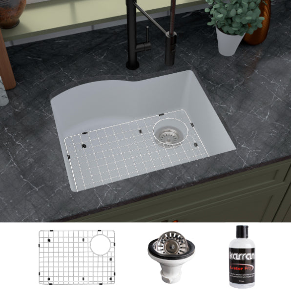 Stonera 24" Quartz Composite Undermount Kitchen Sink