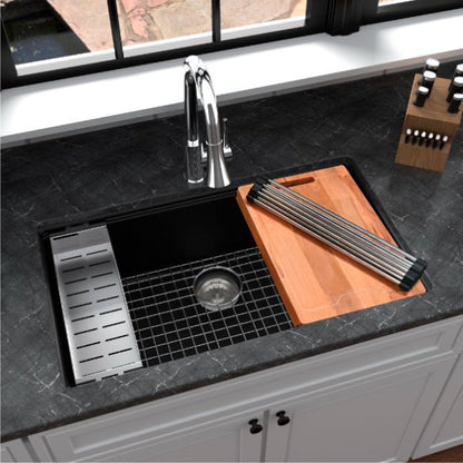 Essence 32" Quartz Composite Undermount Kitchen Sink