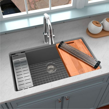 Essence 32" Quartz Composite Undermount Kitchen Sink