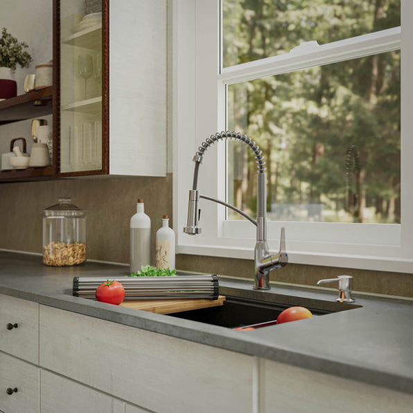 Essence 32" Quartz Composite Undermount Kitchen Sink