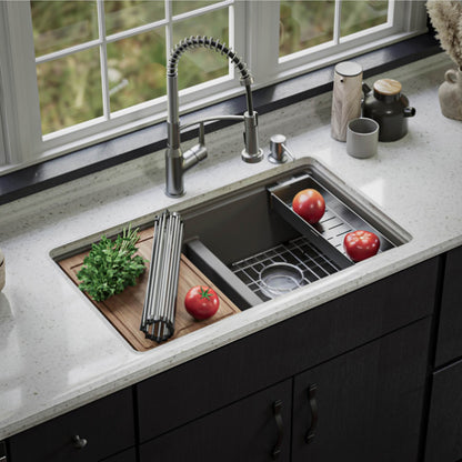 Essence 32" Quartz Composite Undermount Kitchen Sink