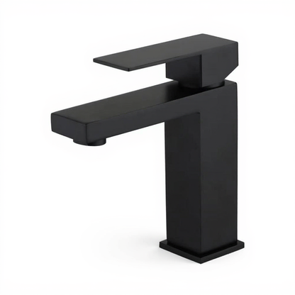 Faustina Lavatory Faucet with Pop-Up Drain - Matte Black