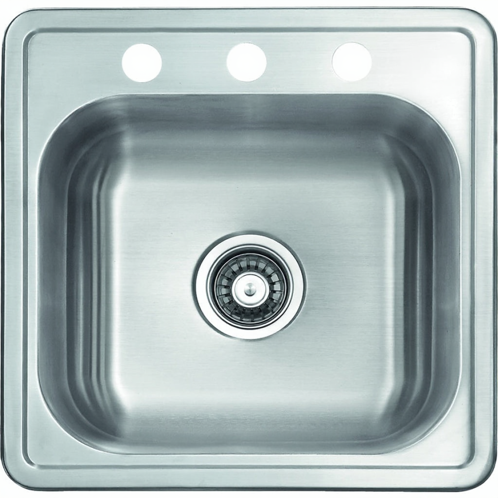 Thaddeus 19" Stainless Steel Top Mount Bar Sink