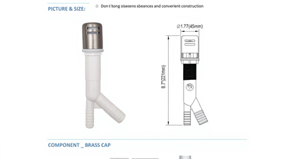Wendell Kitchen Dishwasher Air Gap - detail