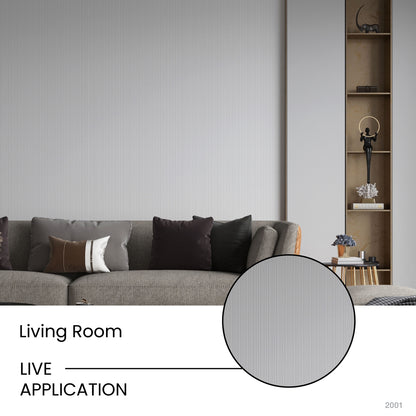 Frost White Scallop Polypropylene Interior Decorative Wall Panel